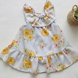 New Children’s Place Flowy Dress with Diaper Cover